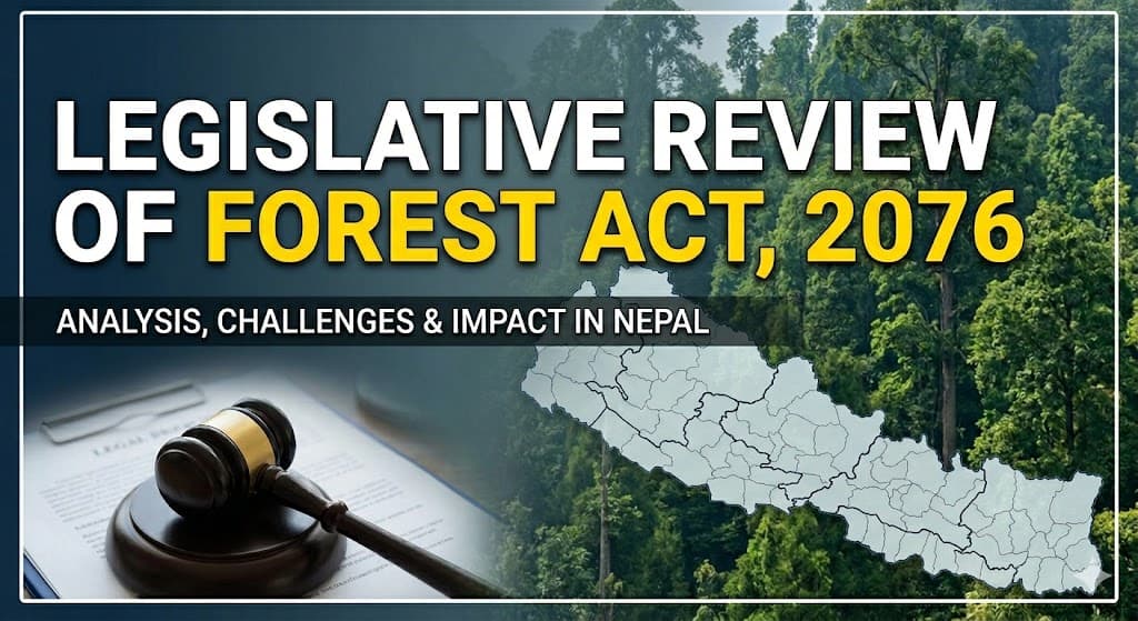 Featured image for LEGISLATIVE REVIEW OF FOREST ACT, 2076